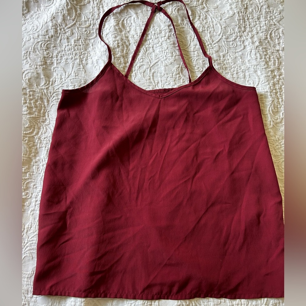 Hollister V-Neck Cross-back Tank